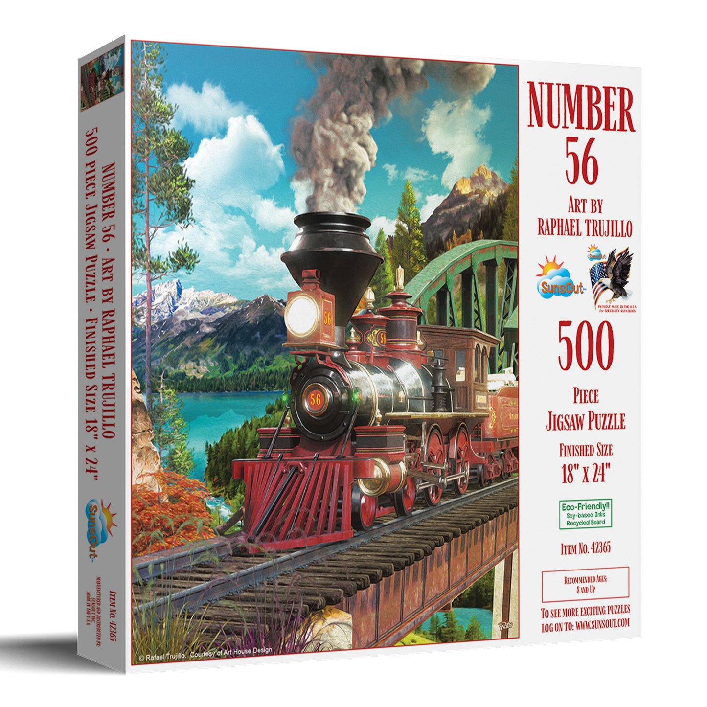 Number 56 500 pc  Jigsaw Puzzle 42365