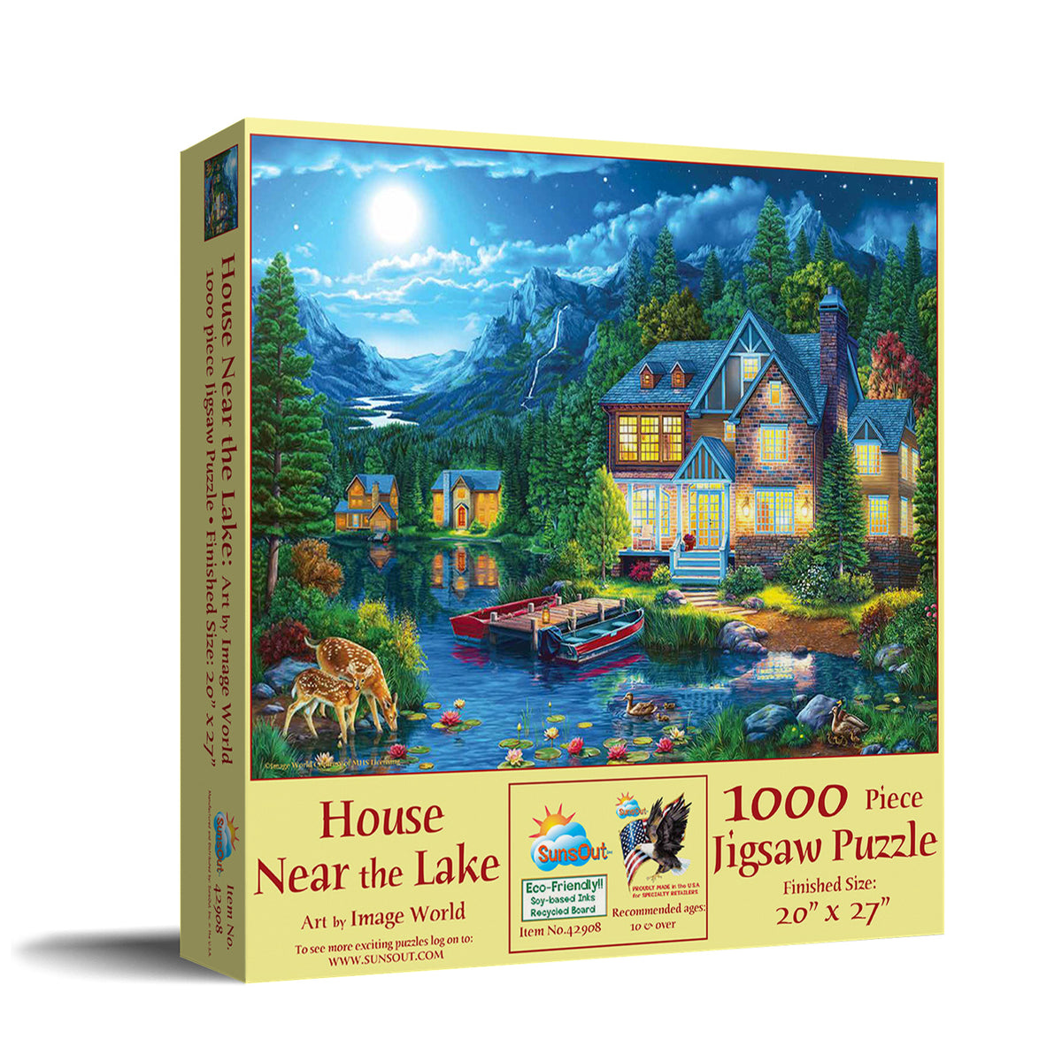 House Near the Lake 1000 pc  Jigsaw Puzzle 42908