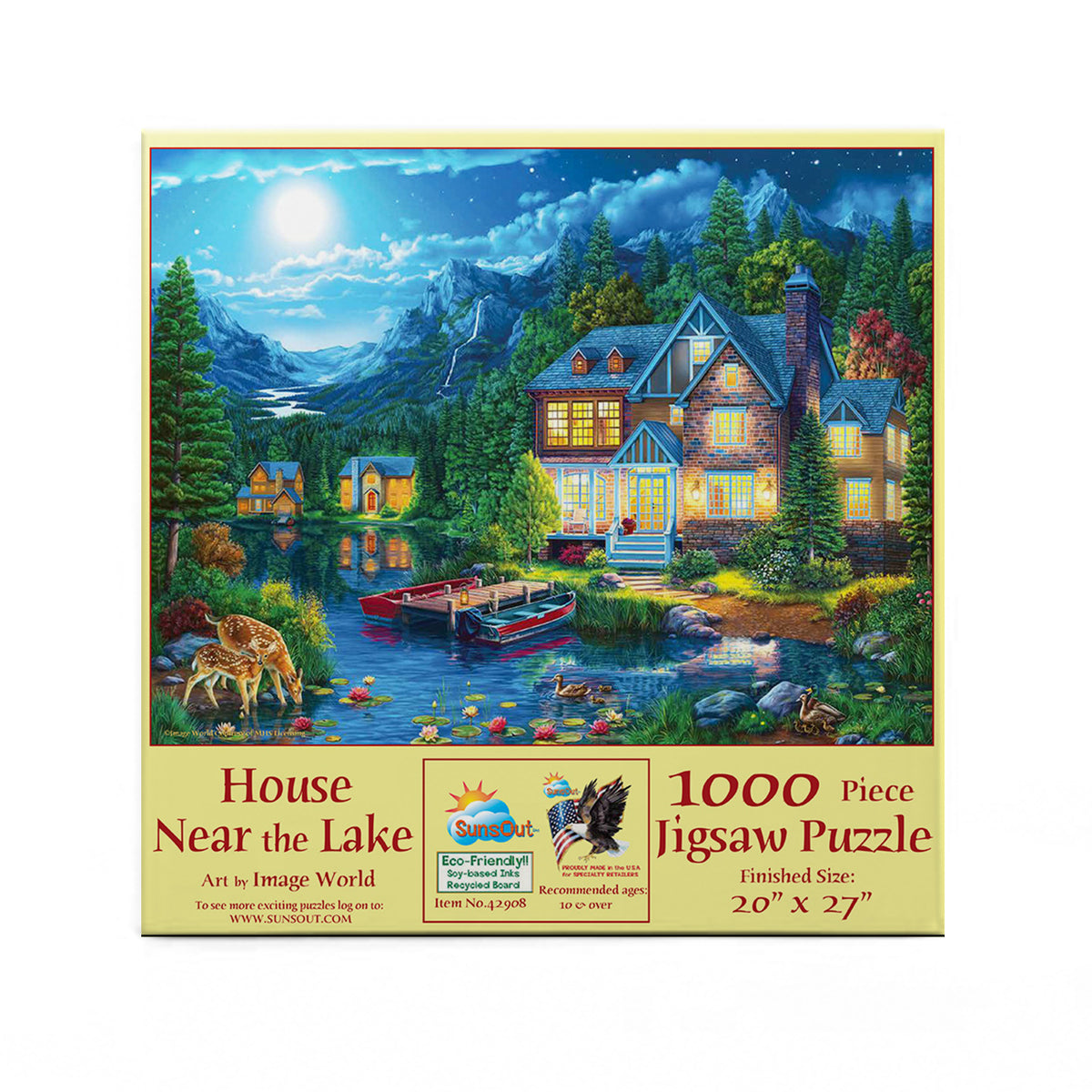 House Near the Lake 1000 pc  Jigsaw Puzzle 42908