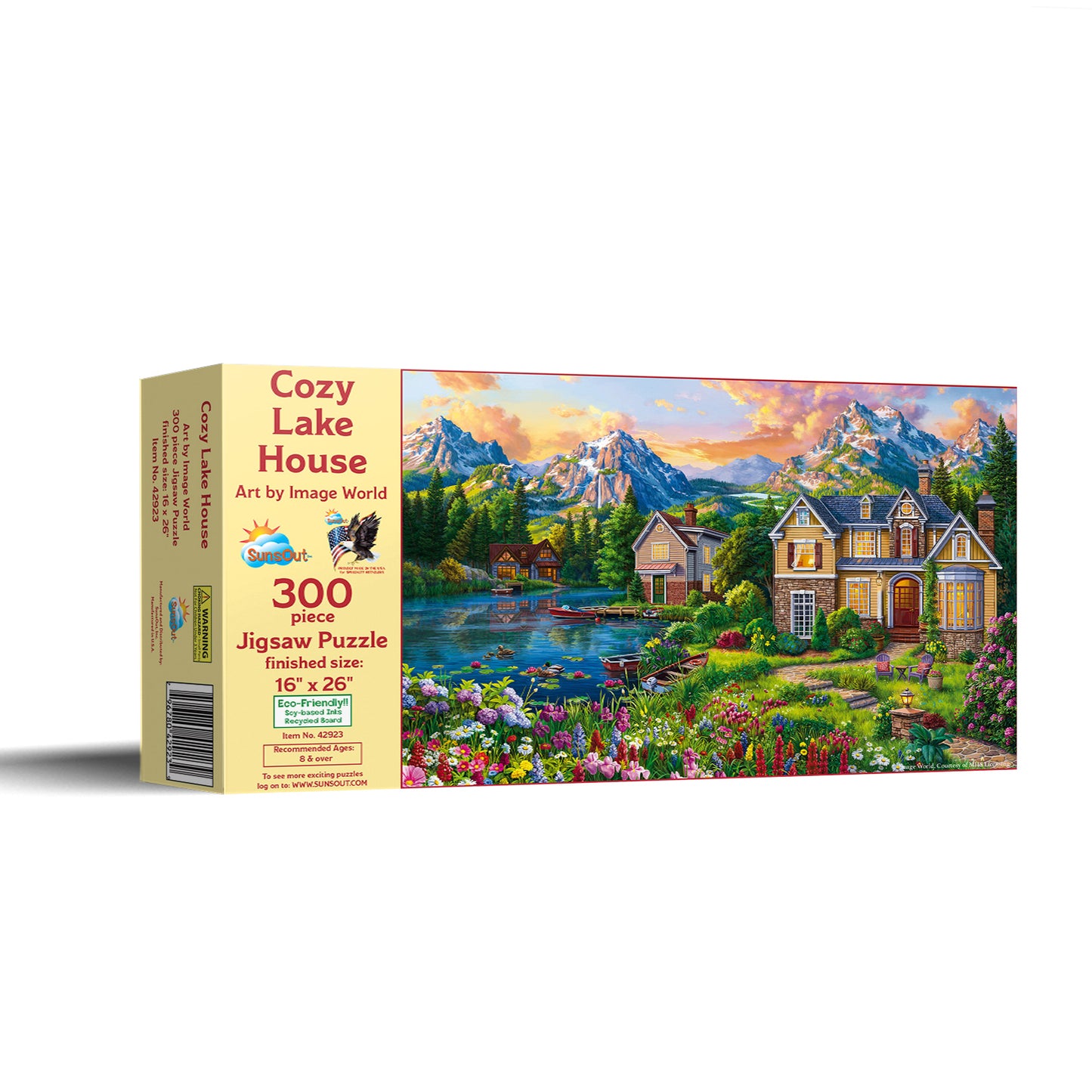 Cozy Lake House 300 pc  Jigsaw Puzzle 42923