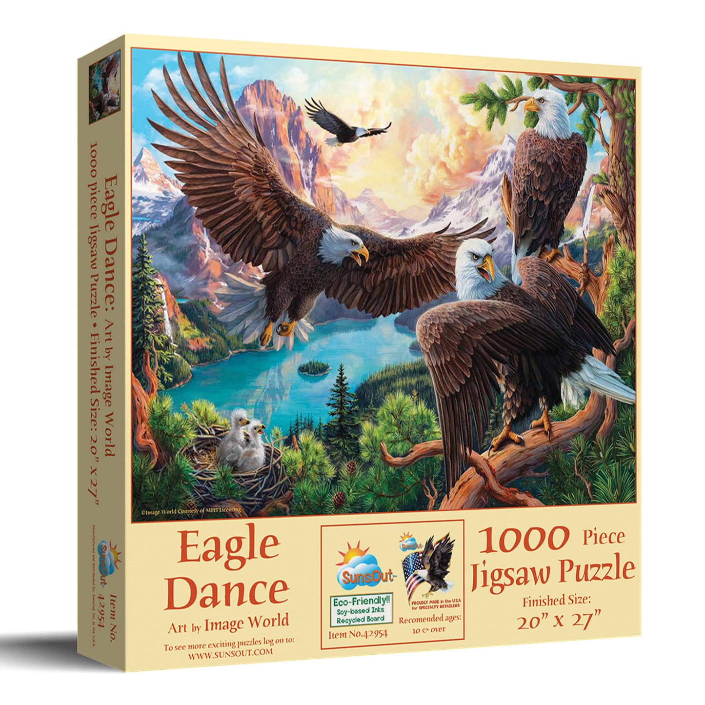 Eagle Dance 1000 pc  Jigsaw Puzzle 42954