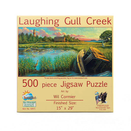 Laughing Gull Creek 500 pc  Jigsaw Puzzle 42971