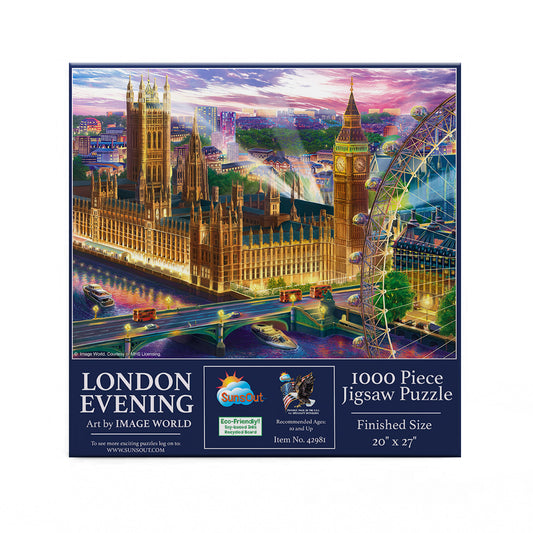 London Evening 1000 pc  Jigsaw Puzzle 42981