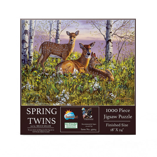 Spring twins 500 pc  Jigsaw Puzzle 43014