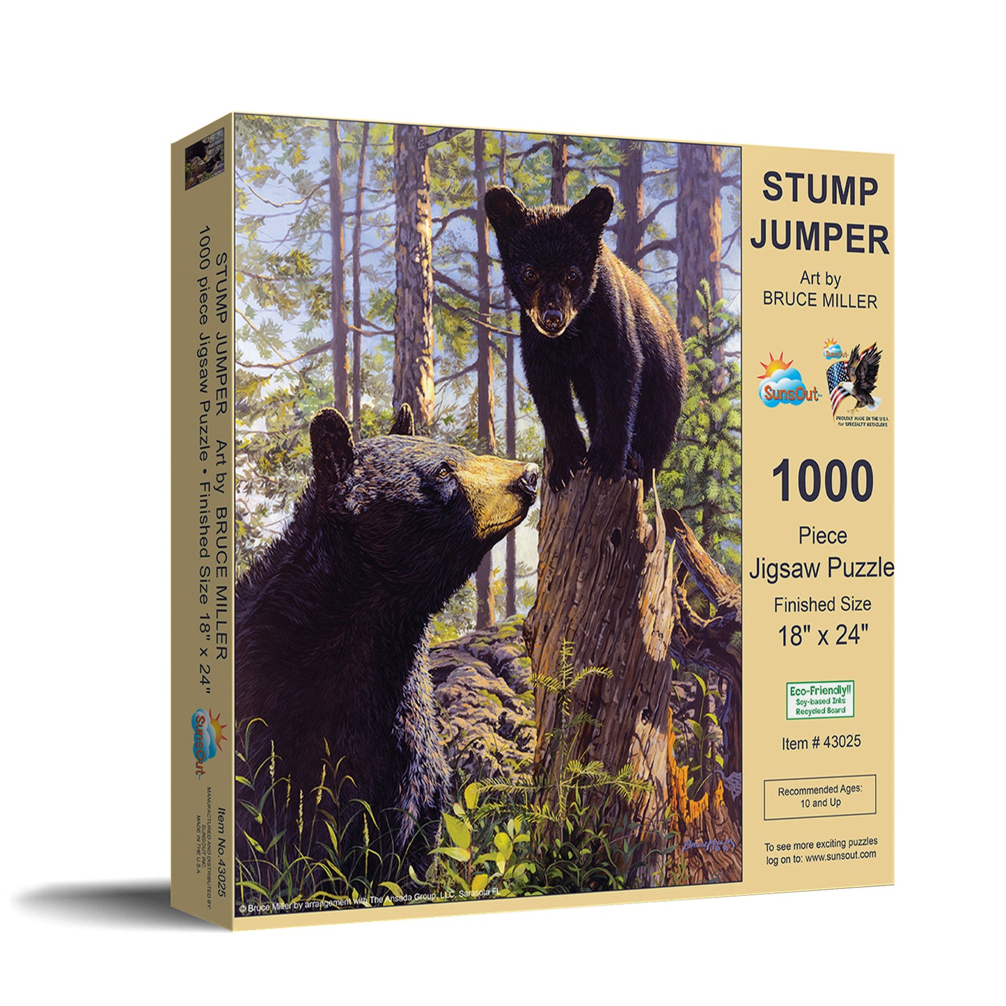 Stump Jumper 500 pc  Jigsaw Puzzle 43025