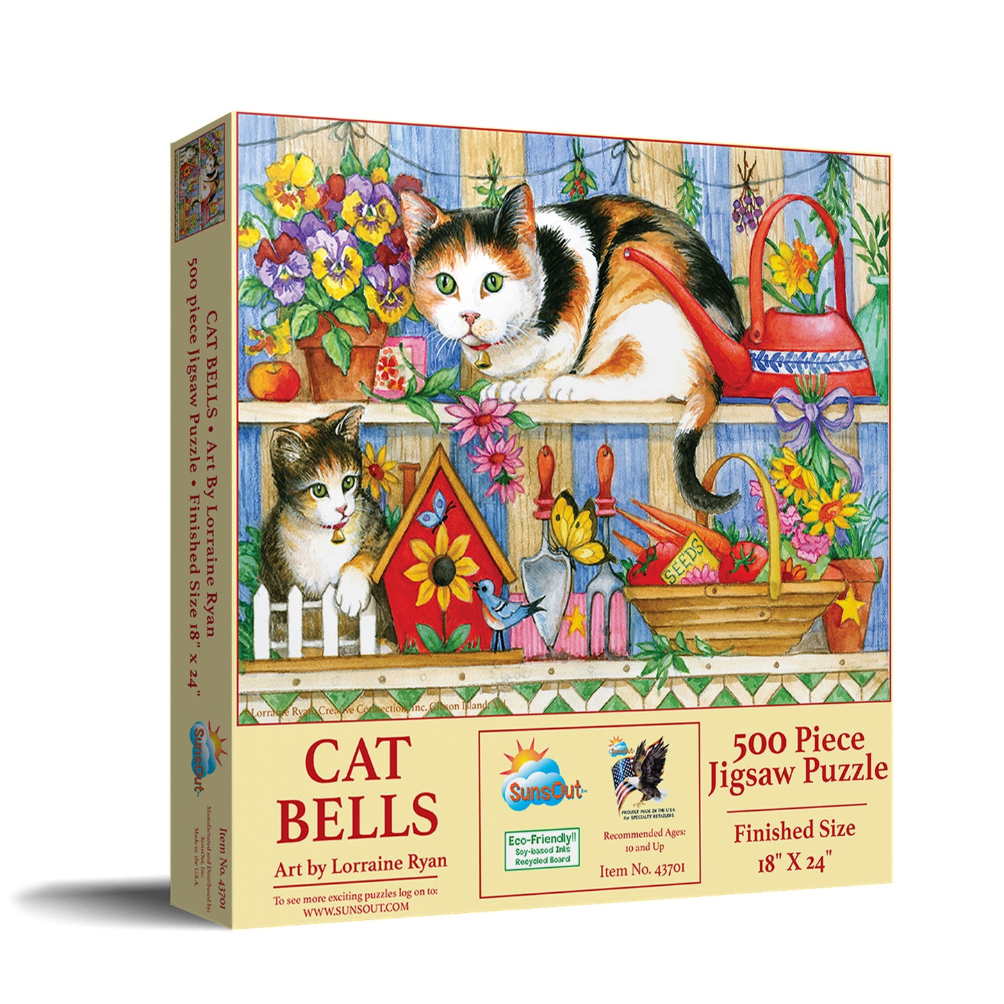 Cat Bells 500 pc  Jigsaw Puzzle 43701