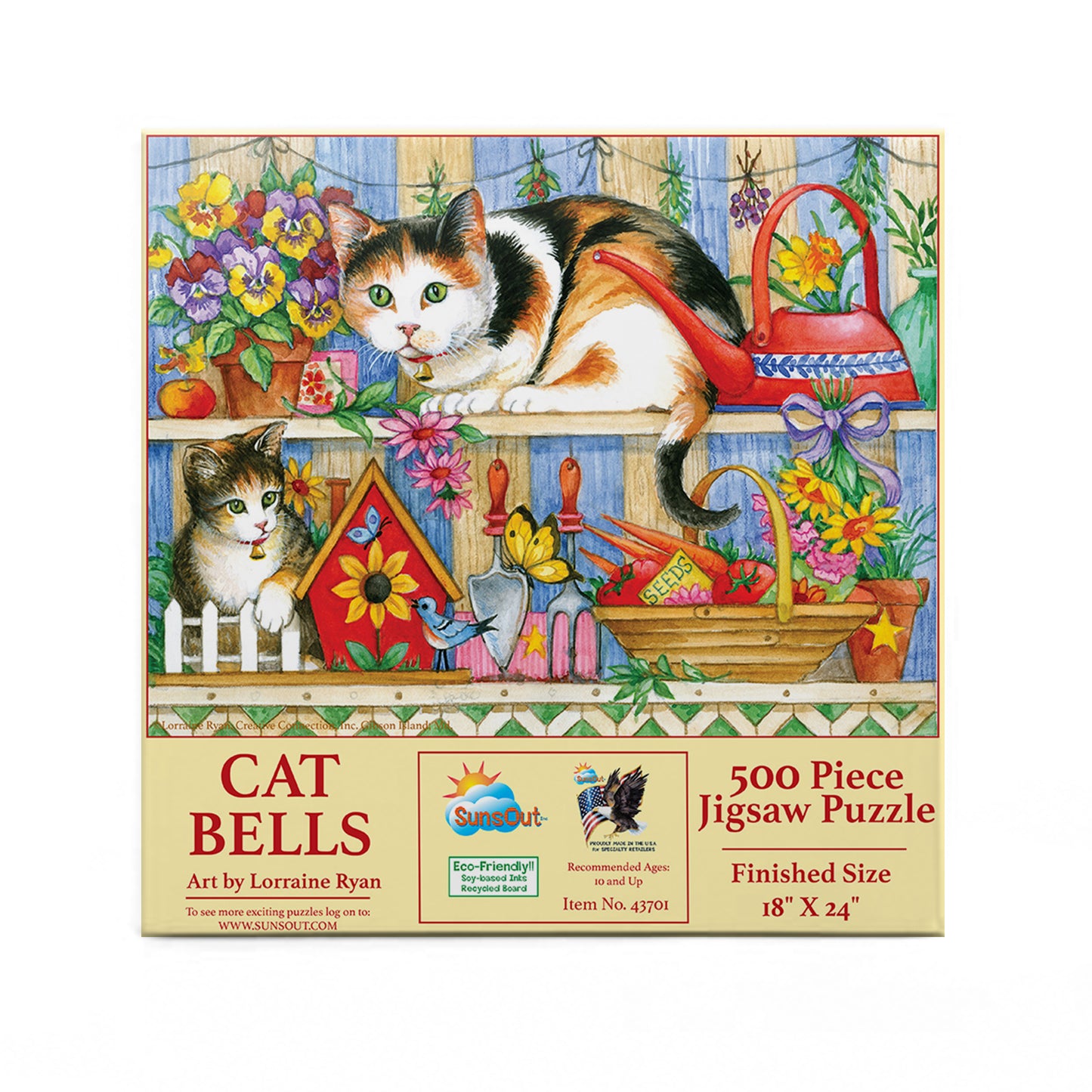 Cat Bells 500 pc  Jigsaw Puzzle 43701