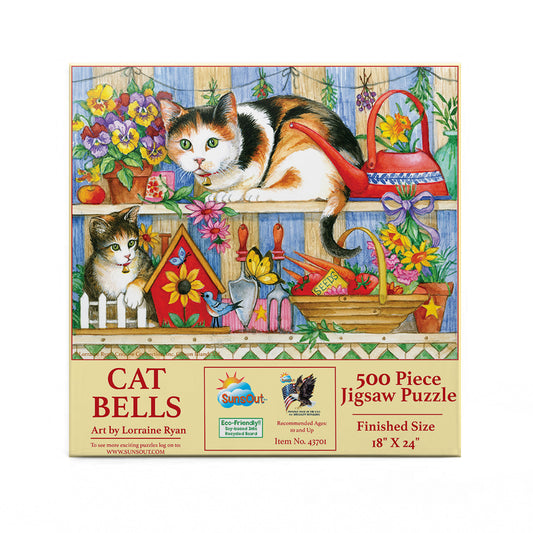 Cat Bells 500 pc  Jigsaw Puzzle 43701