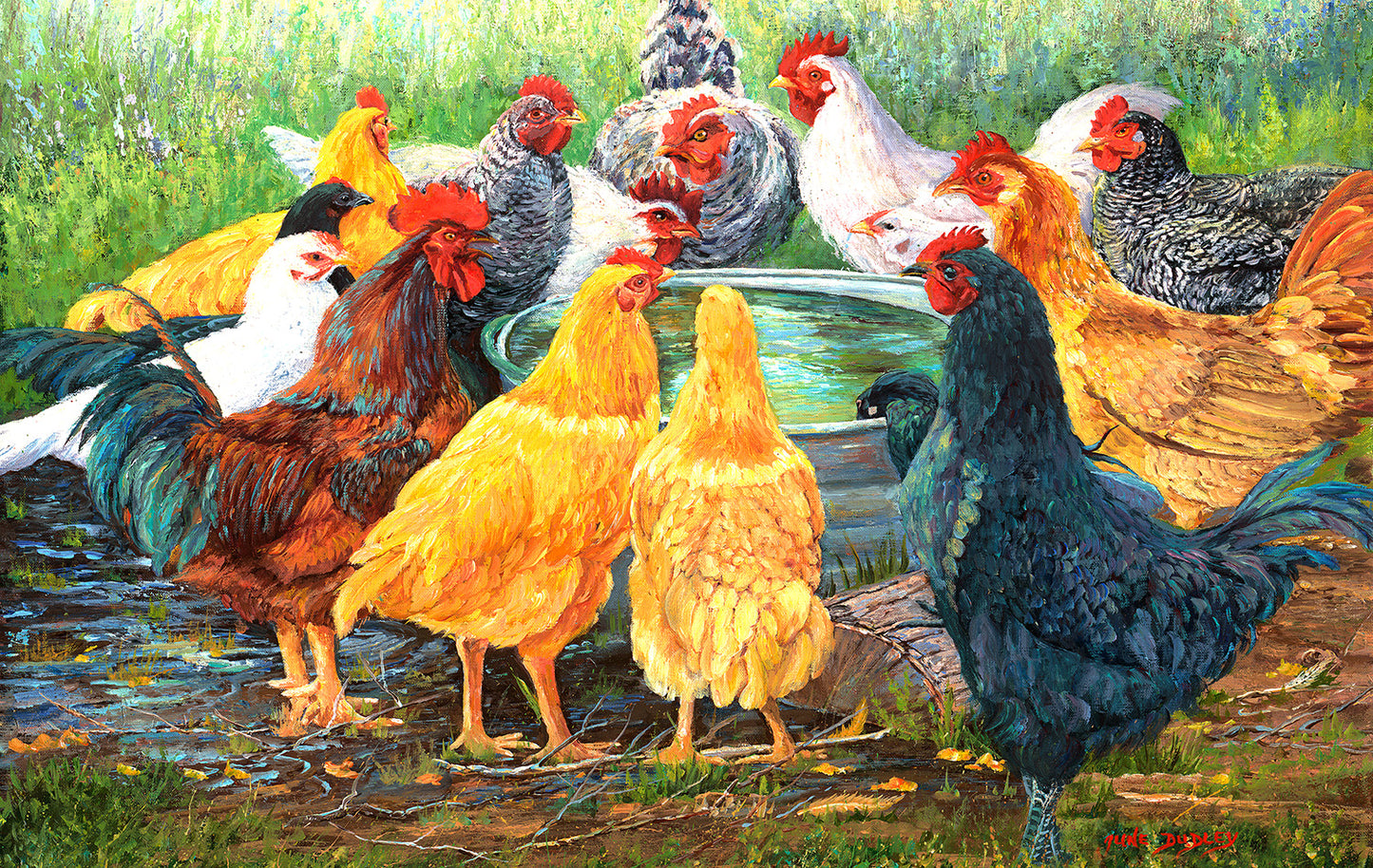 Happy Hour 550 pc  Jigsaw Puzzle 44209