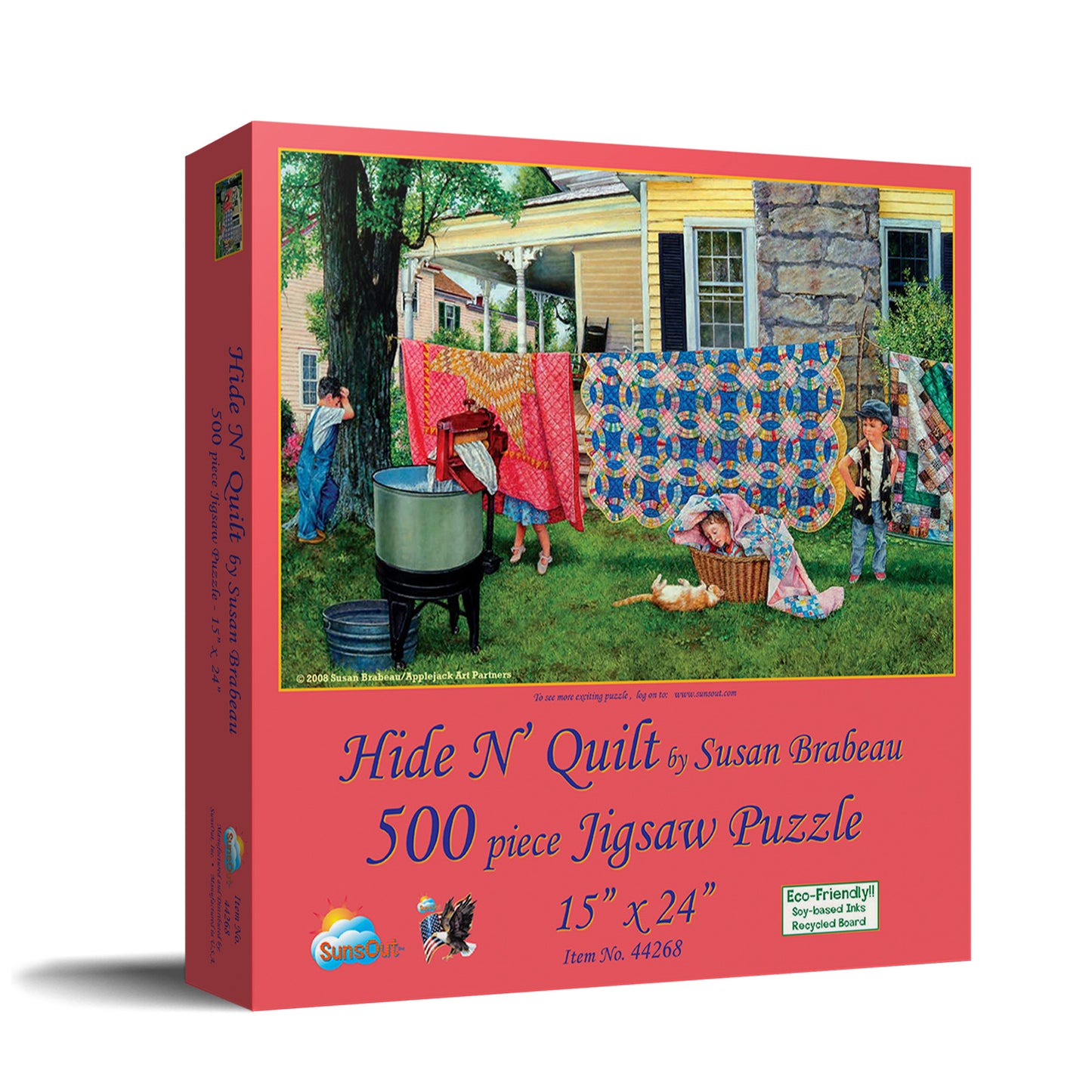Hide N Quilt 550 pc  Jigsaw Puzzle 44268