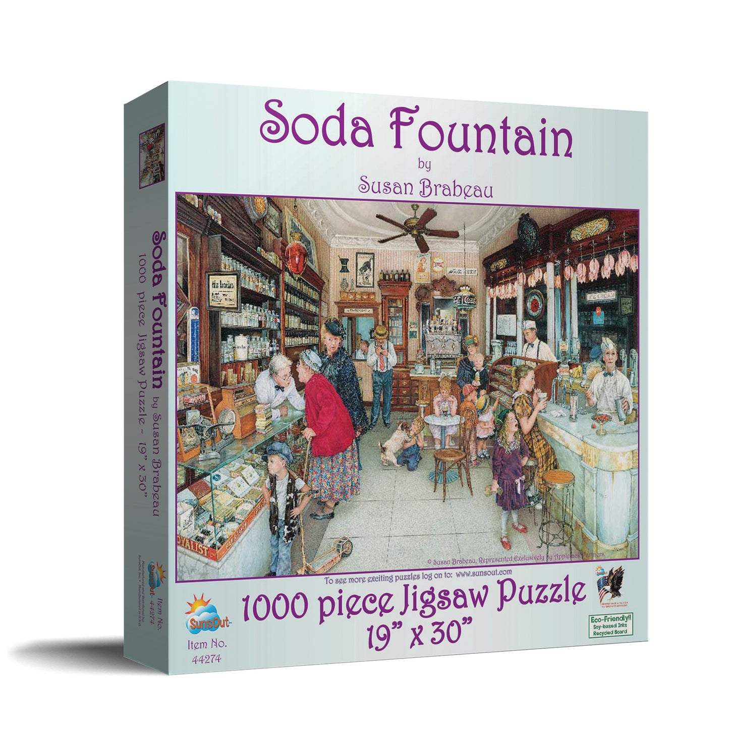 Soda Fountain 1000 pc  Jigsaw Puzzle 44274