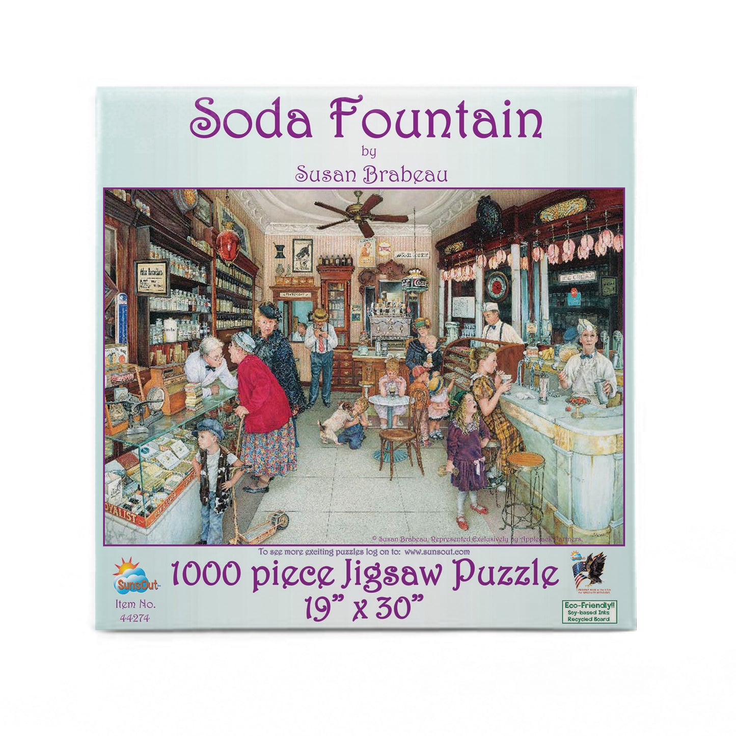 Soda Fountain 1000 pc  Jigsaw Puzzle 44274