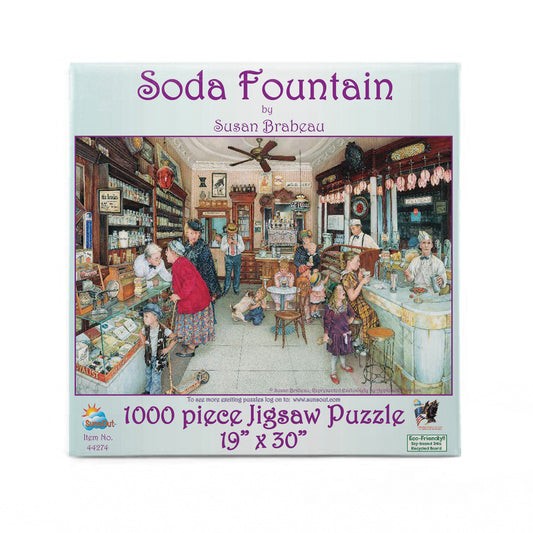 Soda Fountain 1000 pc  Jigsaw Puzzle 44274