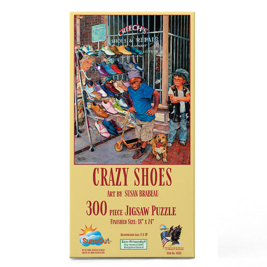 Crzy Shoes 300 pc  Jigsaw Puzzle 44281