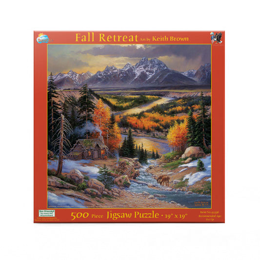 Fall Retreat 500 pc  Jigsaw Puzzle 44336