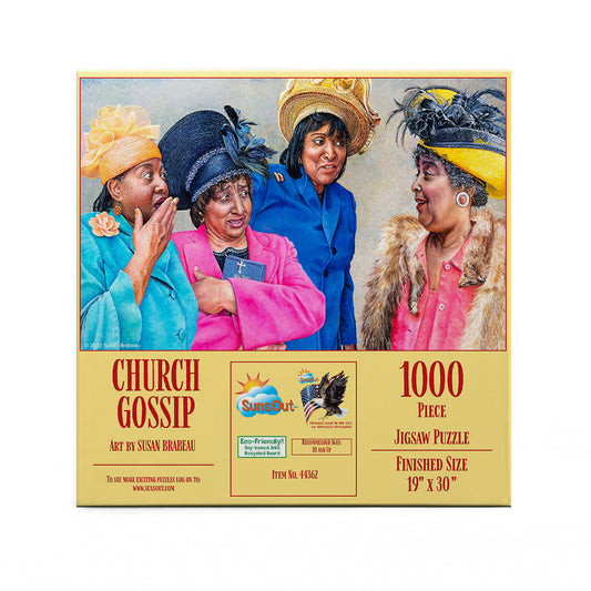 Church Gossip 1000 pc  Jigsaw Puzzle 44362