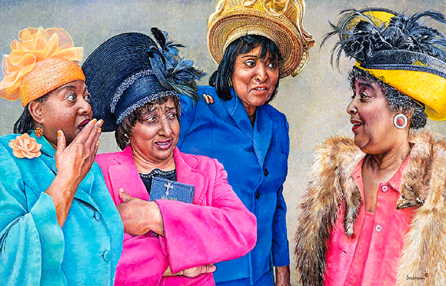 Church Gossip 1000 pc  Jigsaw Puzzle 44362