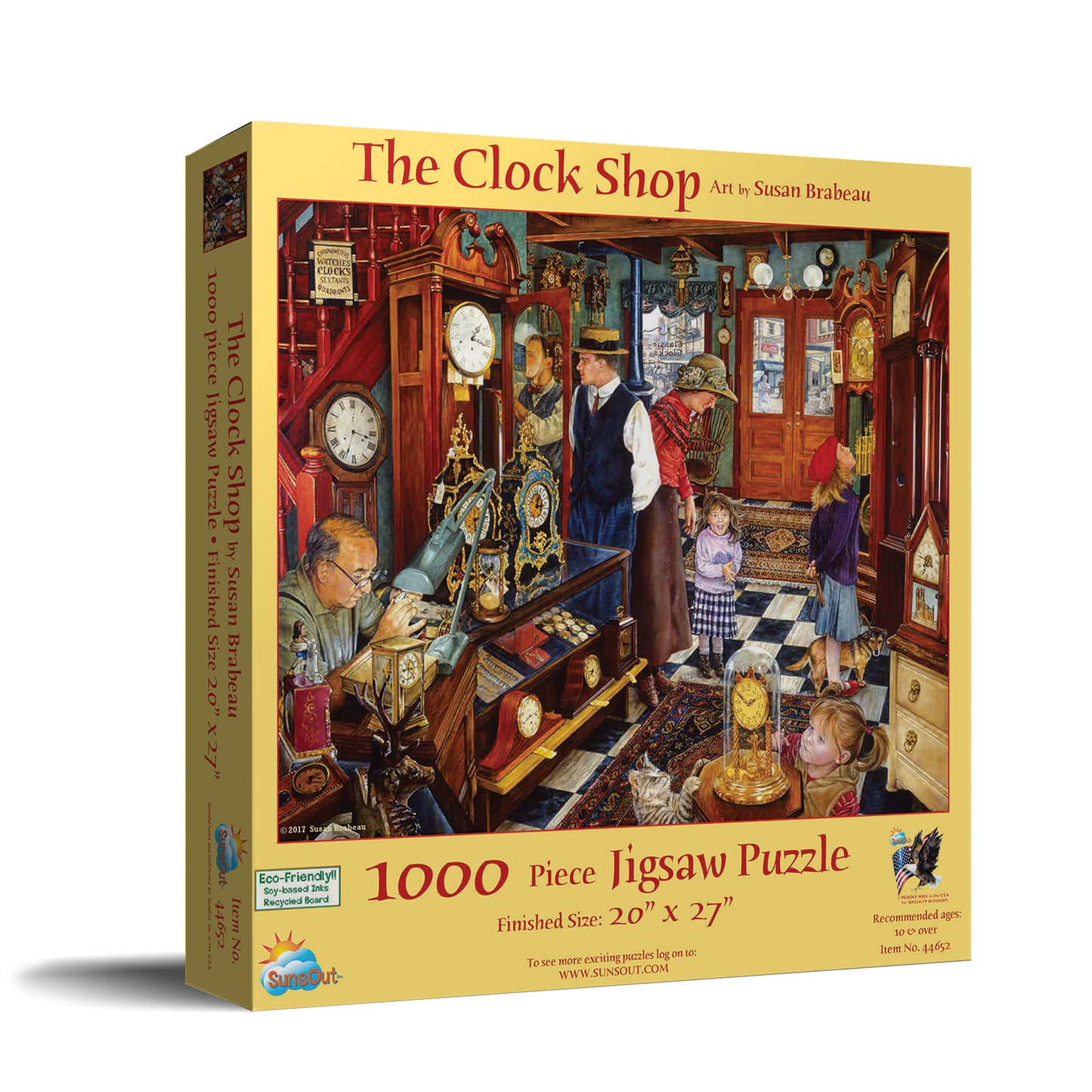 The Clock Shop 1000 pc  Jigsaw Puzzle 44652