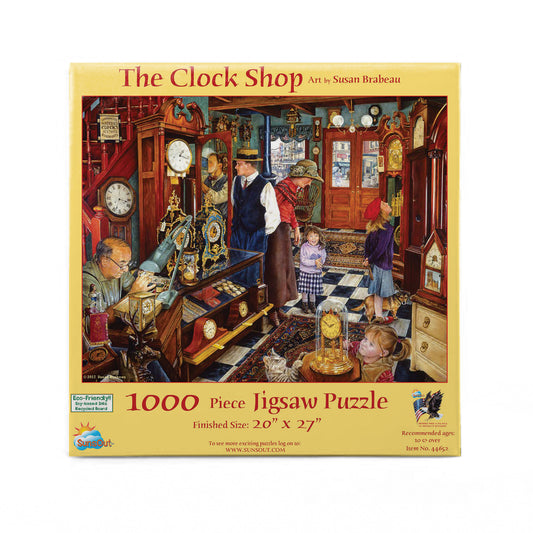 The Clock Shop 1000 pc  Jigsaw Puzzle 44652