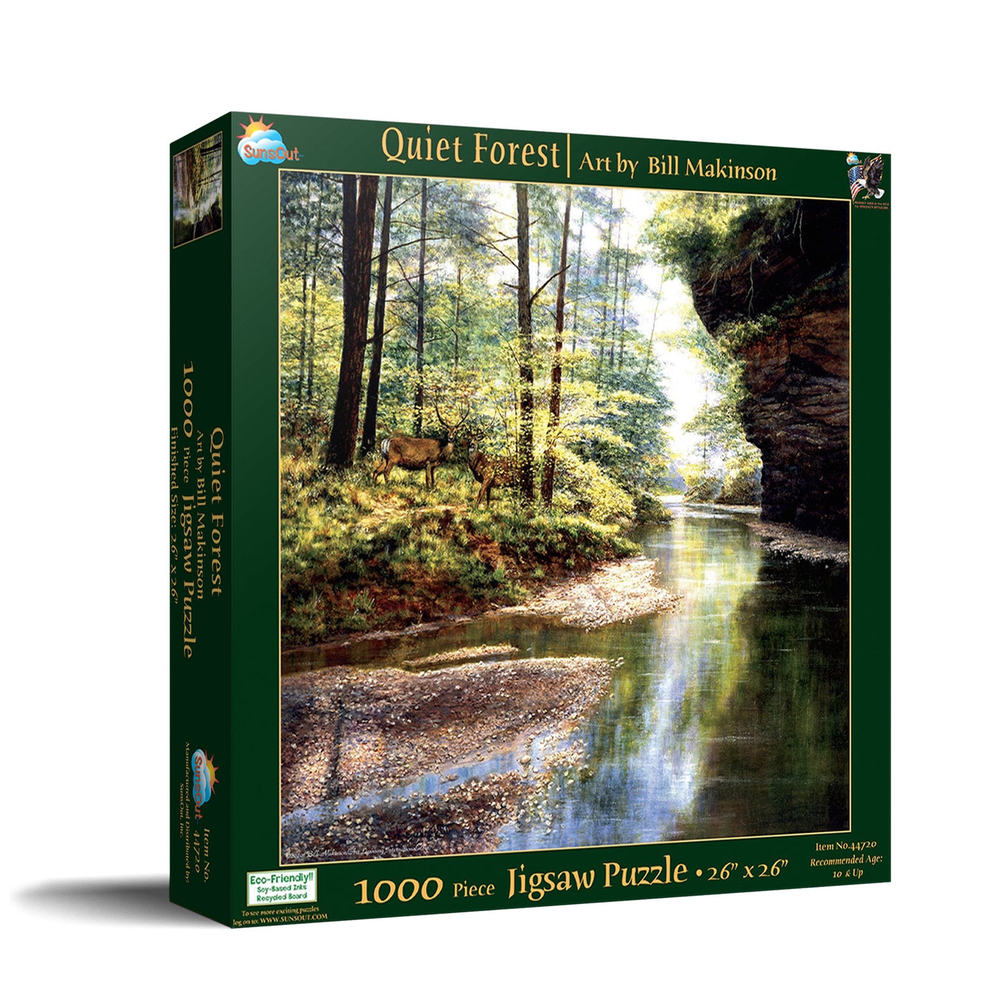 Quiet Forest 1000 pc  Jigsaw Puzzle 44720