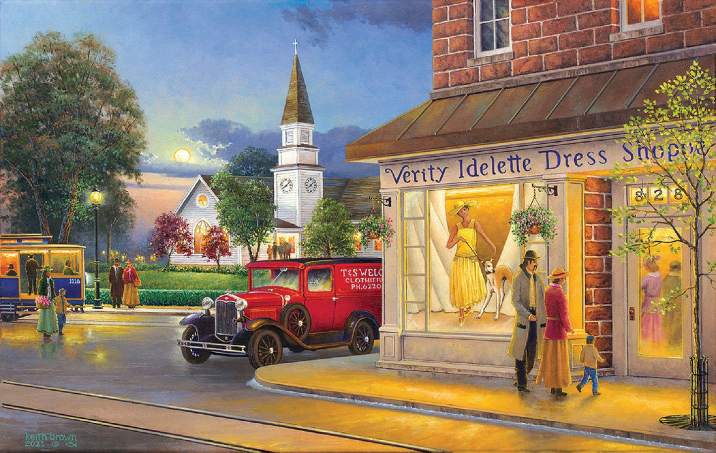 Verity Dress Shop 550 pc  Jigsaw Puzzle 44721