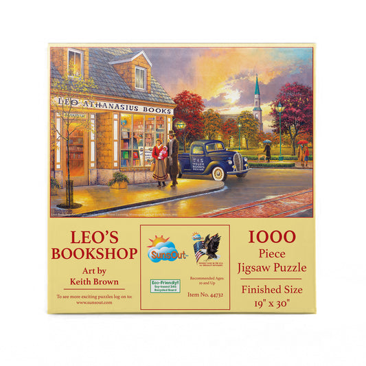 Leo's Bookshop 1000 pc  Jigsaw Puzzle 44732
