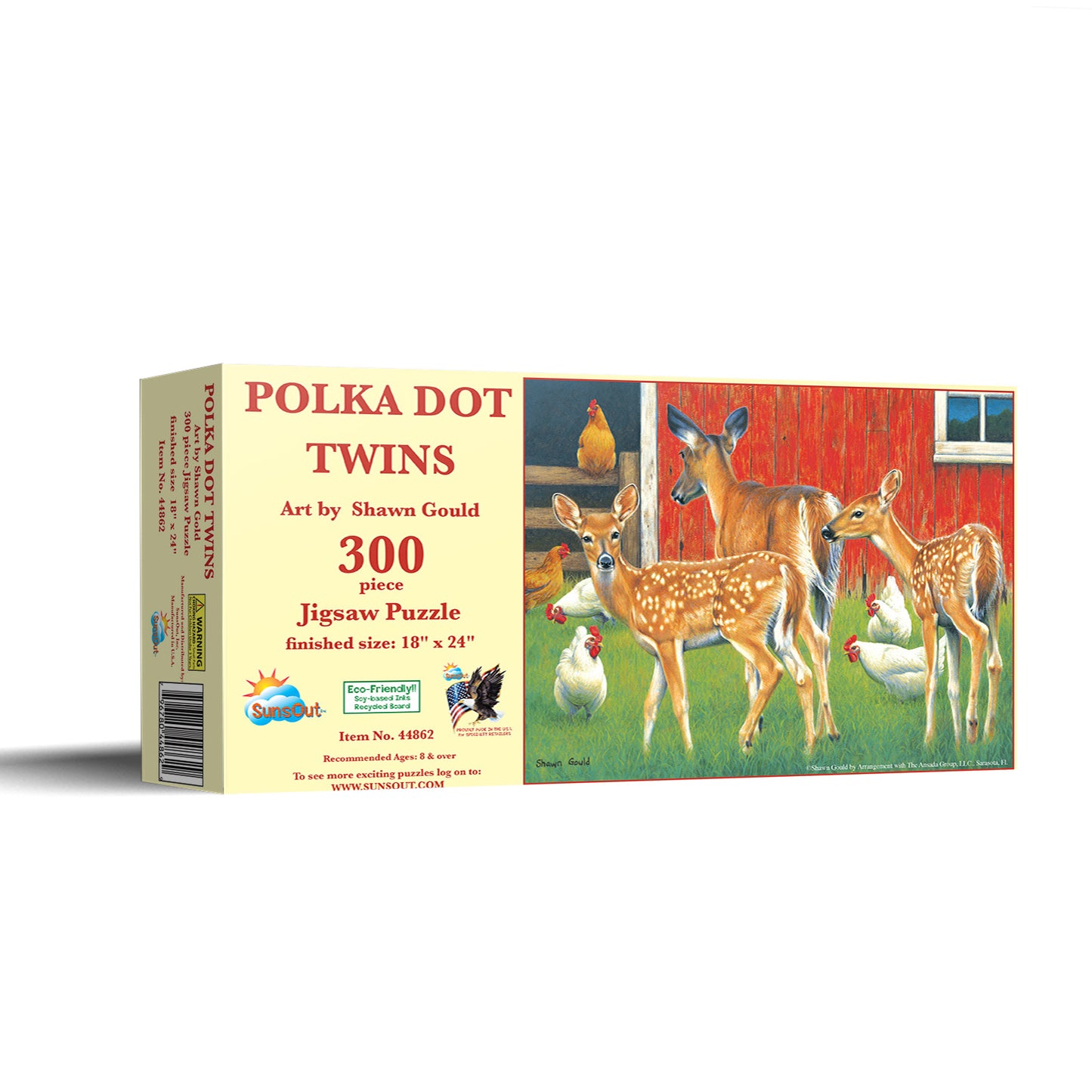 Polka Dot Twins 300 pc  Jigsaw Puzzle 44862