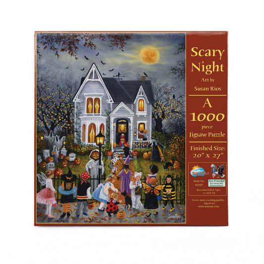 Scary Night 1000 pc  Jigsaw Puzzle 45430