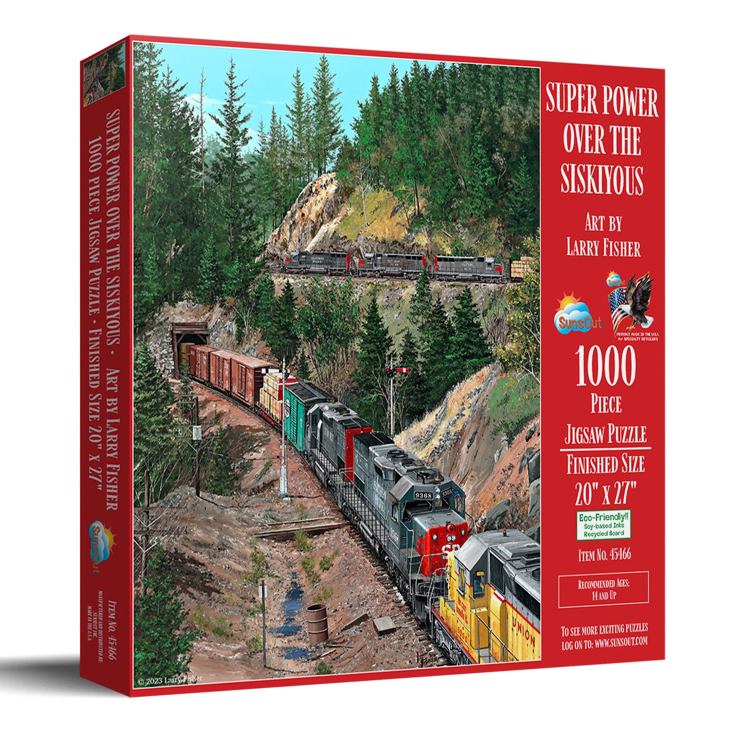 Super Power over the Siskiyous 1000 pc  Jigsaw Puzzle 45466