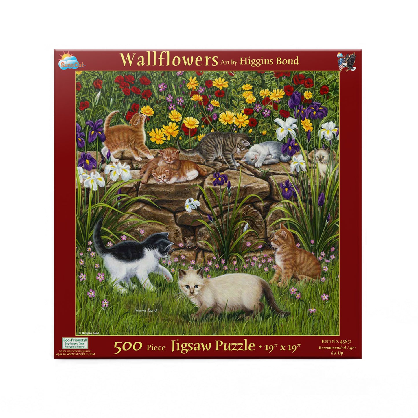 Wall Flowers 500 pc  Jigsaw Puzzle 45851