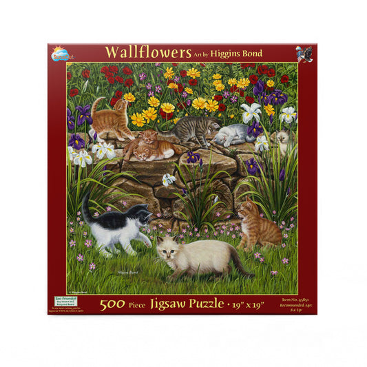 Wall Flowers 500 pc  Jigsaw Puzzle 45851