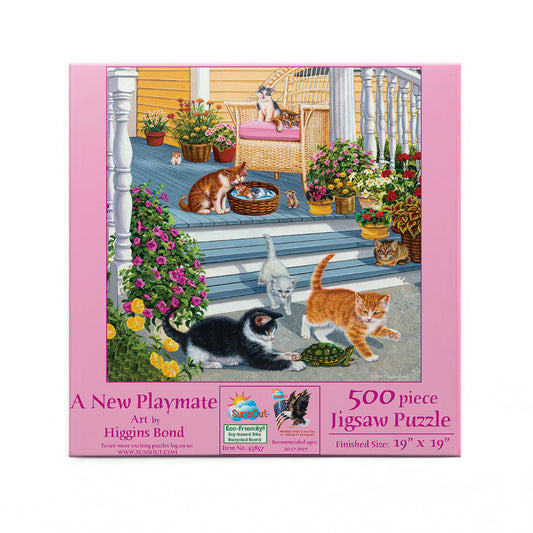 A New Playmate 500 pc  Jigsaw Puzzle 45857