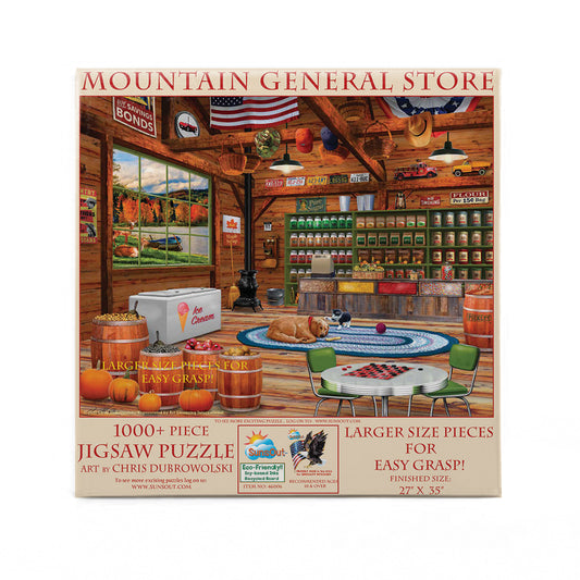 Mountain General Store 1000 pc Large Pieces Jigsaw Puzzle 46006