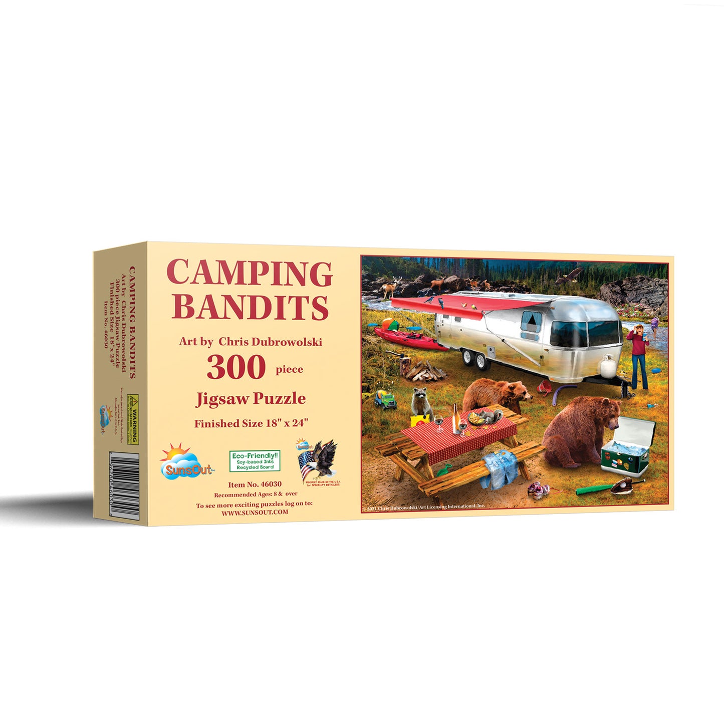 Camping Bandits 300 pc  Jigsaw Puzzle 46030