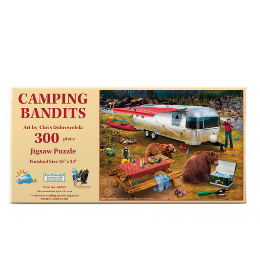 Camping Bandits 300 pc  Jigsaw Puzzle 46030