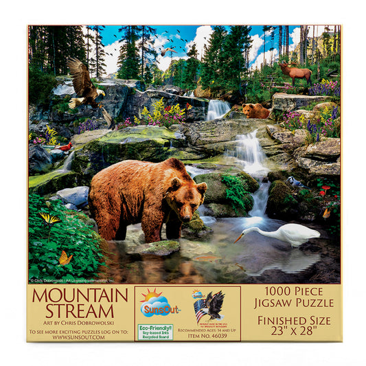 Mountain Stream 1000 pc  Jigsaw Puzzle 46039