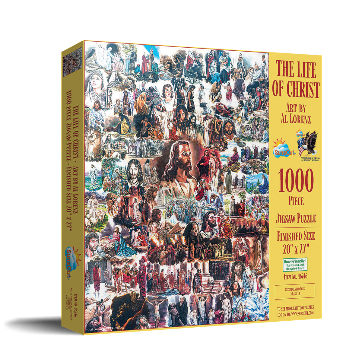 The Life of Jesus Christ 1000 pc  Jigsaw Puzzle 46246
