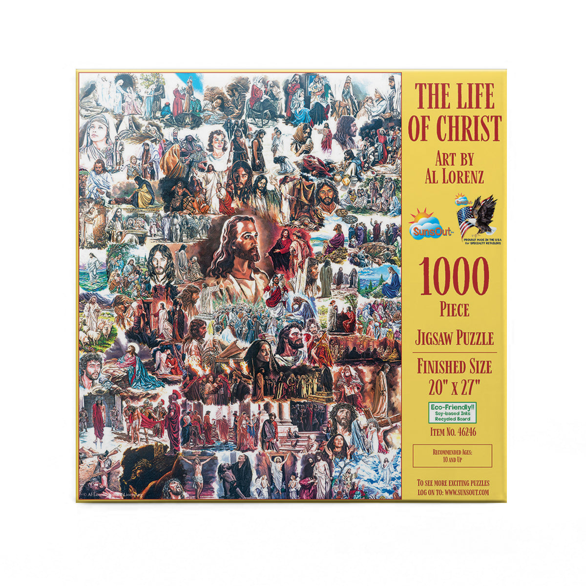 The Life of Jesus Christ 1000 pc  Jigsaw Puzzle 46246