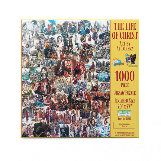The Life of Jesus Christ 1000 pc  Jigsaw Puzzle 46246