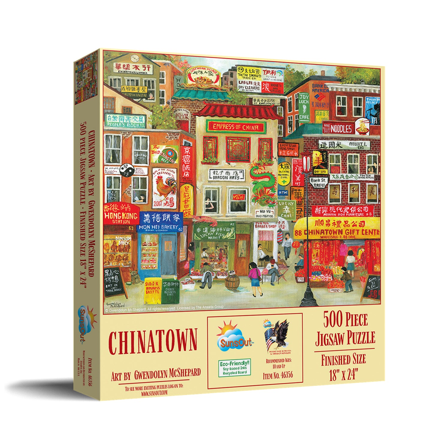 Chinatown 500 pc  Jigsaw Puzzle 46356