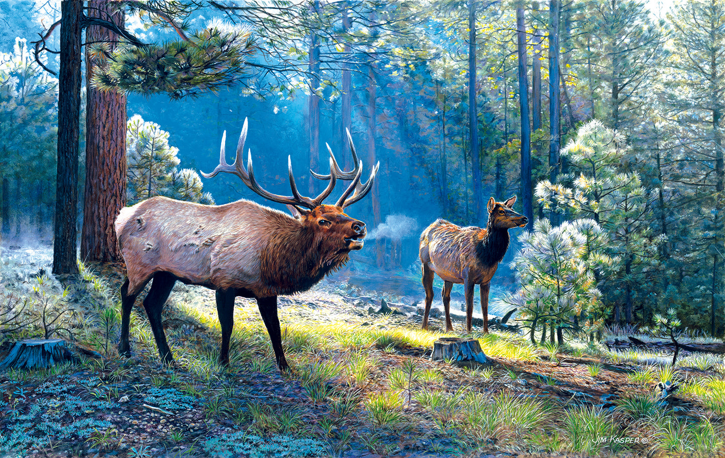 Spirited Exchange 550 pc  Jigsaw Puzzle 46523