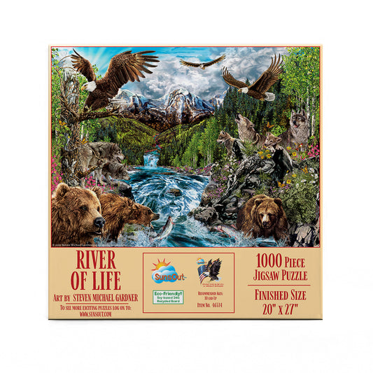 River of Life 1000 pc  Jigsaw Puzzle 46534