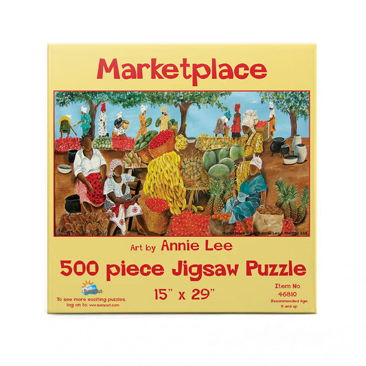 Marketplace 500 pc  Jigsaw Puzzle 46810