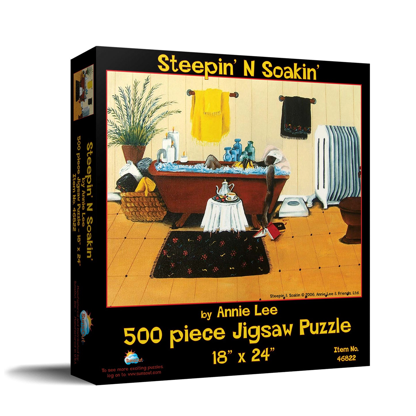 Steepin N Soakin 500 pc  Jigsaw Puzzle 46822