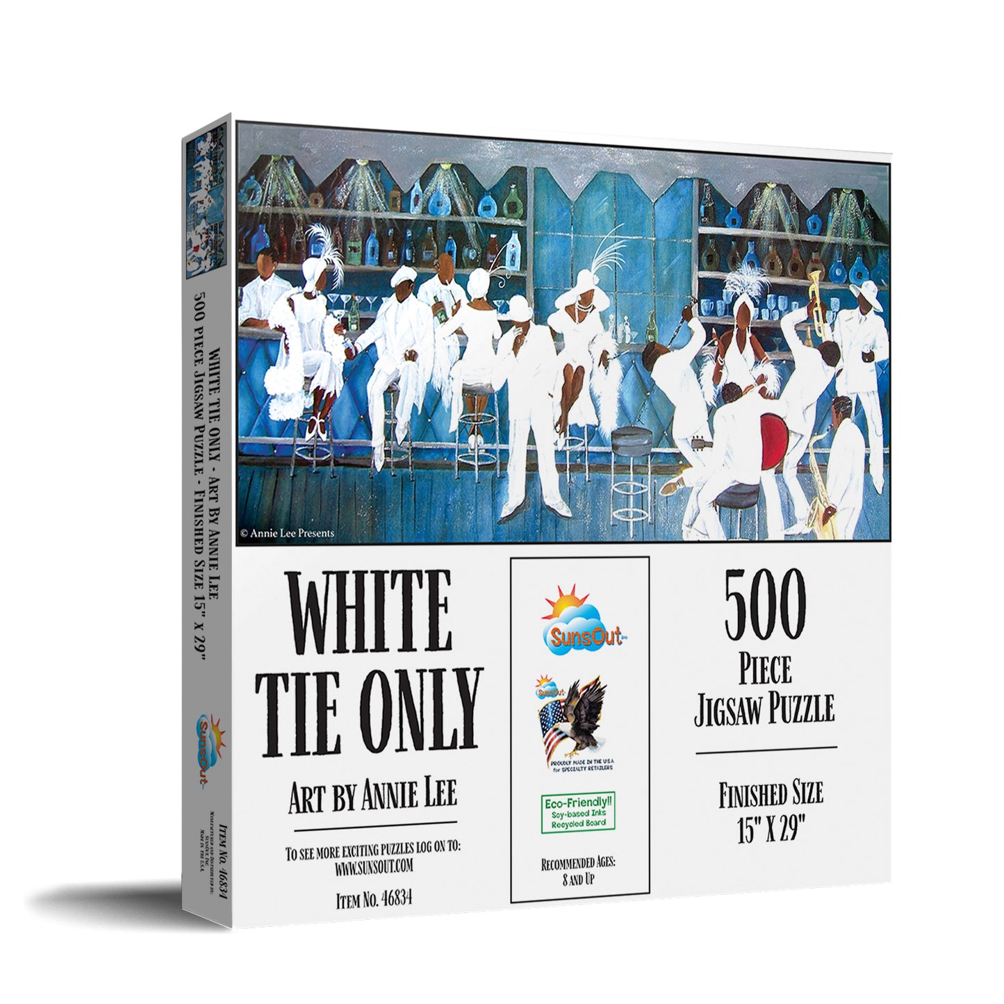 White Tie Only 500 pc  Jigsaw Puzzle 46834