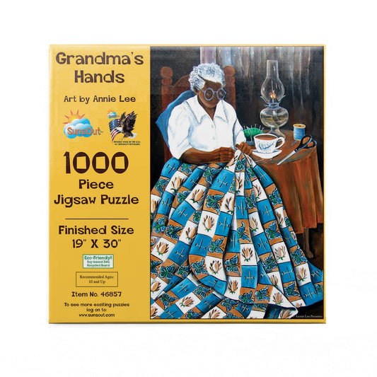 Grandma's Hands 1000 pc  Jigsaw Puzzle 46857