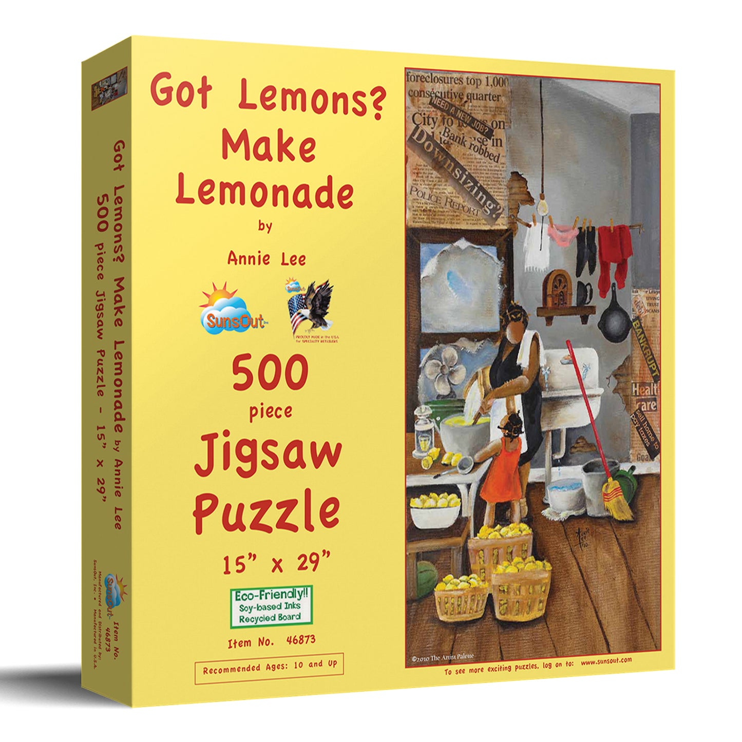 Got Lemons Make Lemonade 500 pc  Jigsaw Puzzle 46873