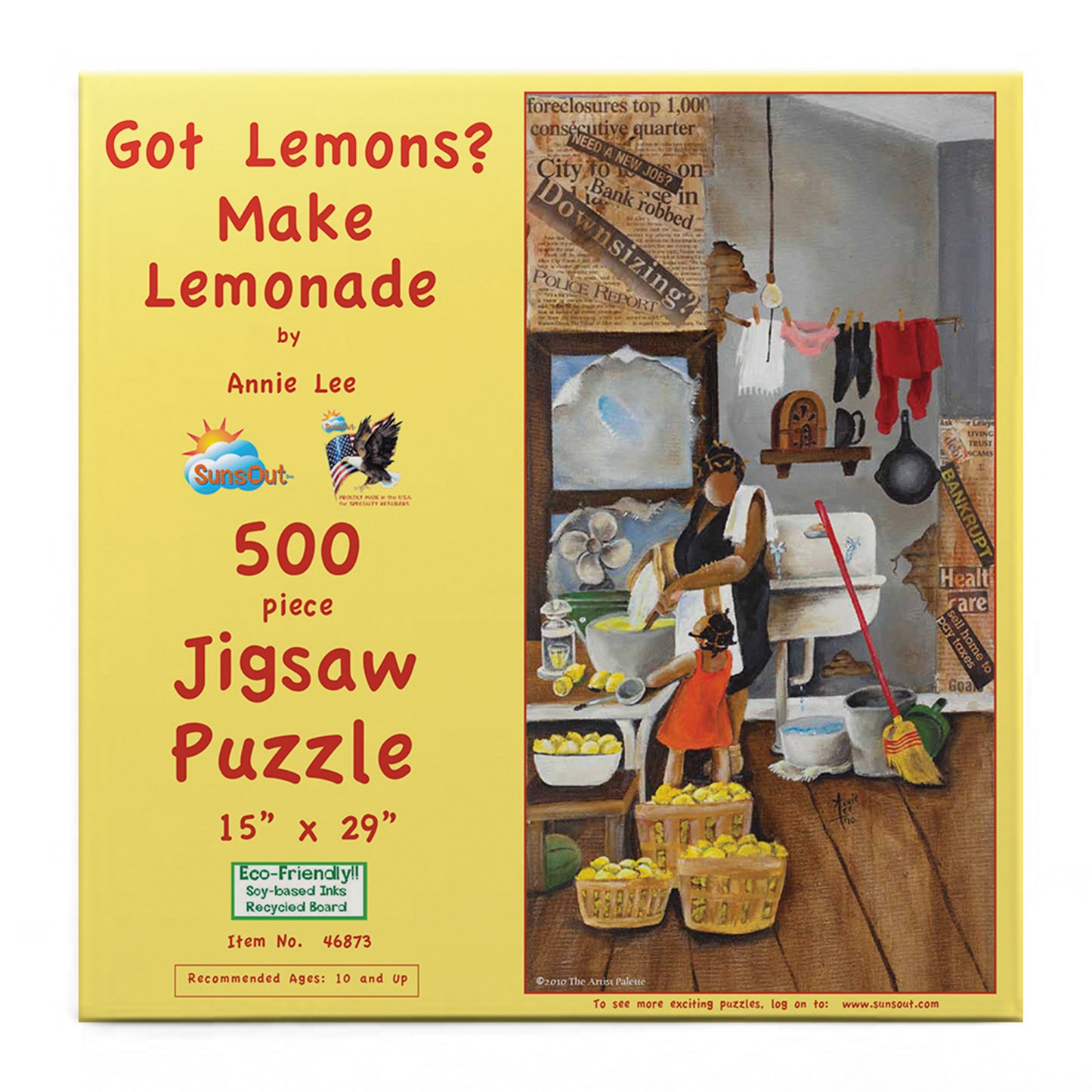 Got Lemons Make Lemonade 500 pc  Jigsaw Puzzle 46873