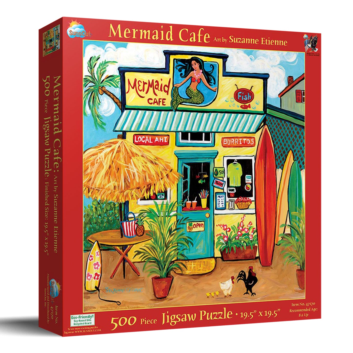 Mermaid Cafe 500 pc  Jigsaw Puzzle 47170