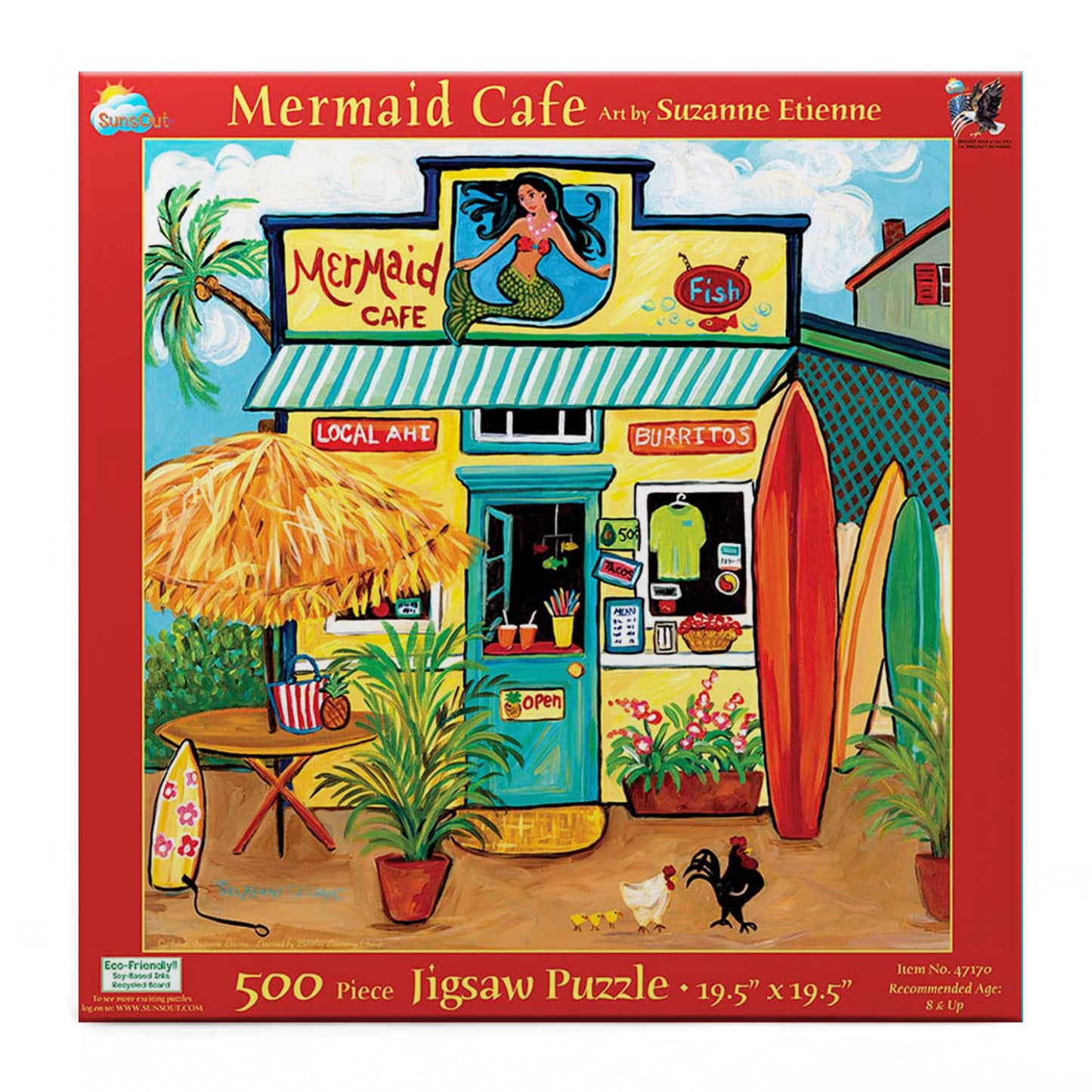 Mermaid Cafe 500 pc  Jigsaw Puzzle 47170